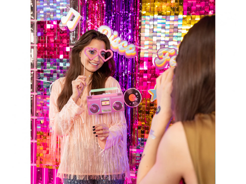 Foto rekwizyty na Sylwestra - 14 szt.