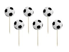 Pikery Piłka Nożna - 7 cm - 6 szt.