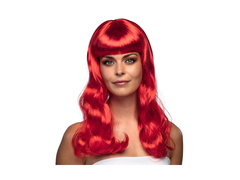 Peruka elegancka czerwona