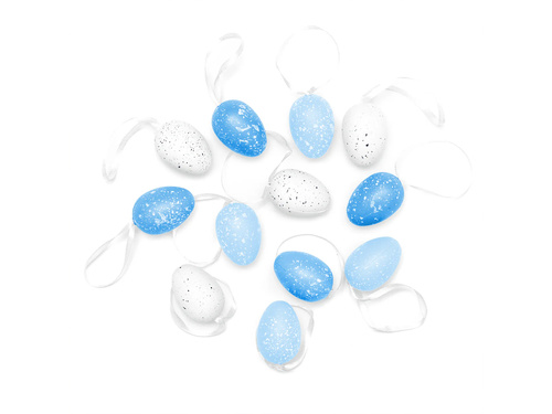 Dekoracja Wisząca Pisanki - 12 szt.