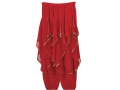 Czerwone spodnie do tańca brzucha