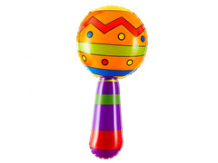 Dmuchany Marakas - 20 cm - 1 szt.