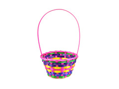 Kolorowy koszyk wielkanocny - 15 x 28 cm - 1 szt.