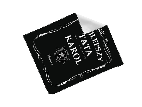 Ściereczka do okularów z imieniem na dzień ojca - 1 szt.