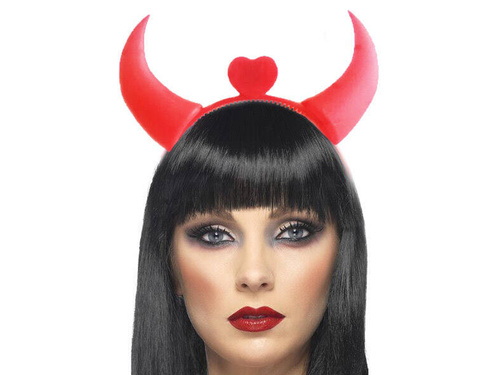 Opaska rogi diabełka - 1 szt.