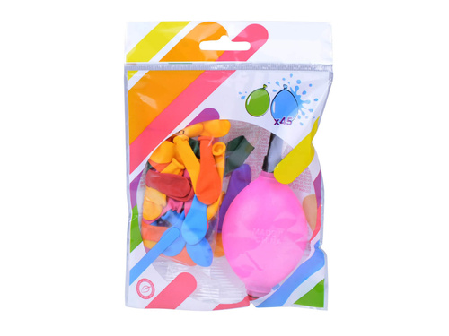 Balony wodne z pompką - 45 szt.