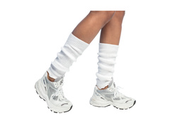 Para ocieplaczy na nogi basic białe
