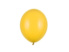 Balony lateksowe małe - 5 cali - żółte - 100 szt.