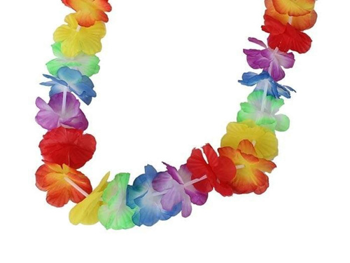 Girlanda hawajska wielokolorowa - 300 cm - 1 szt.