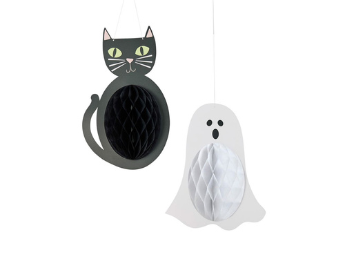 Zestaw Rozet na Halloween - 2 szt.