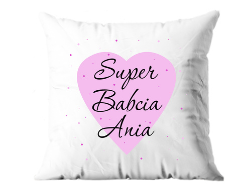 Poszewka personalizowana na dzień babci - 1 szt.