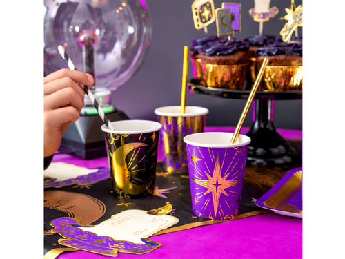 Kubeczki papierowe Karty - 220 ml - 6 szt.