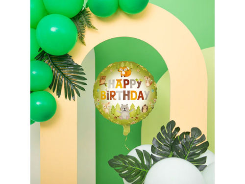 Balon foliowy Leśni przyjaciele - 45 cm - 1 szt.