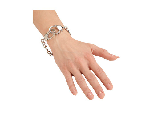 Bransoletka w formie kajdanek