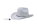 Kapelusz kowbojski biały - 1 szt.