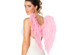 Skrzydła anioła jasnoróżowe - 50 x 50 cm - 1 szt.