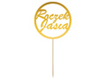 Topper na tort na roczek - personalizowany - 1 szt.