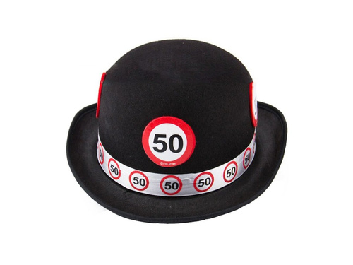 Kapelusz na 50 urodziny - 1 szt.
