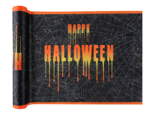 Bieżnik Happy Halloween - 30 cm x 5 m - 1 szt.