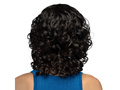 Peruka czarna z kręconymi włosami - 1 szt.