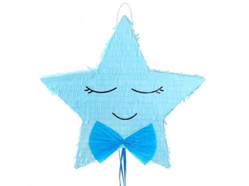 Piniata Gwiazda błękitna - 1 szt.