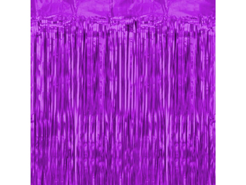 Kurtyna - zasłona na drzwi fioletowa - 100 x 200 cm