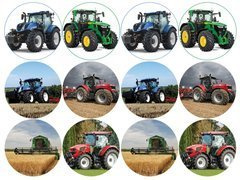 Opłatki na muffiny babeczki Gospodarstwo