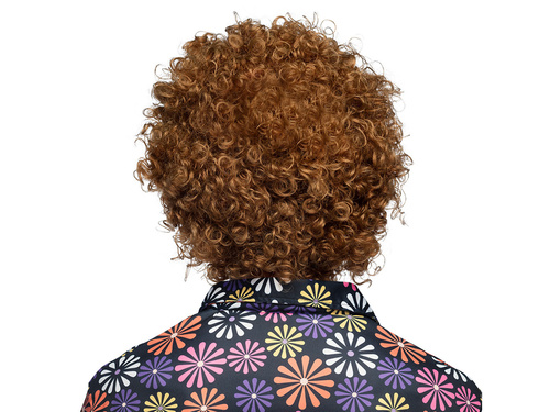 Peruka brązowa Hippis