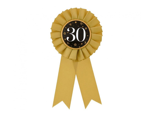 Kotylion 30 złoty - 1 szt.