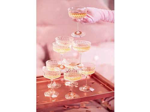 Nakładki na kieliszki Pierścionki na wieczór panieński - 10 szt.