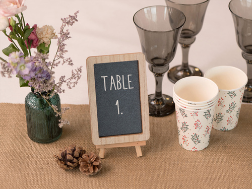 Szklany wazonik morski - 1 szt.