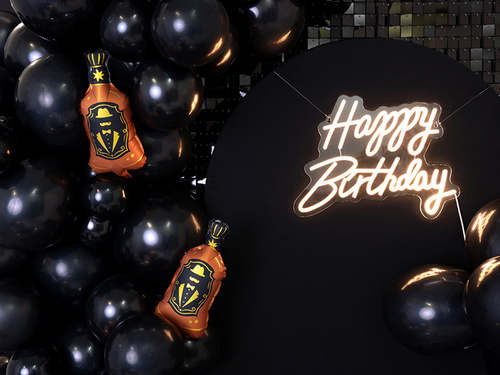 Balon foliowy Butelka Whisky - 27 x 12 cm - 1 szt.