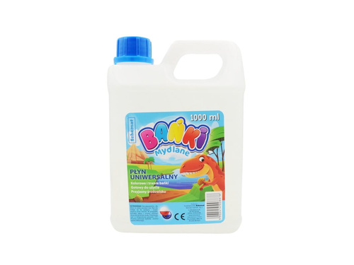 Płyn do baniek mydlanych w kanistrze - bańki mydlane - 1000 ml