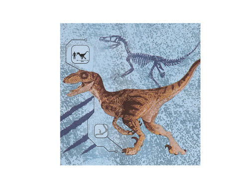 Serwetki urodzinowe T-Rex - 33 cm - 20 szt.