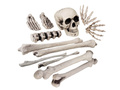 Zestaw kości z czaszką - 12 szt.