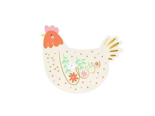 Serwetki Kurka - 16 x 13 cm - 20 szt.