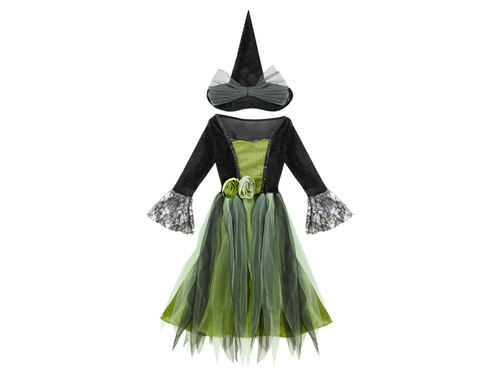Kostium Zielona Czarownica - 1 szt.