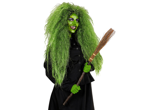 Miotła dla czarownicy na Halloween - 89 cm - 1 szt.