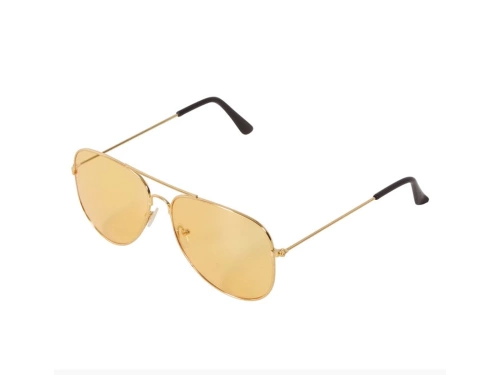 Okulary Pilotki żółte - 1 szt.