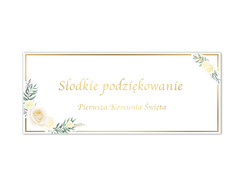 Naklejki na pudełka na ciasto - 8 szt.