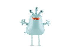 Balon chodzący Ufoludek - 37x80 cm - 1 szt.