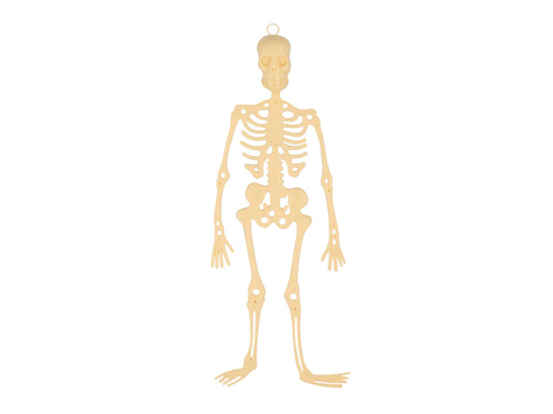 Dekoracja wisząca Szkielet - 33 cm - 1 szt.