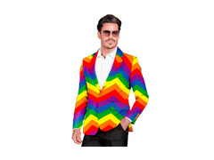 Imprezowa marynarka Rainbow - tęczowa