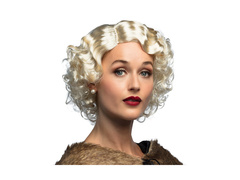 Peruka Helen kręcona blond