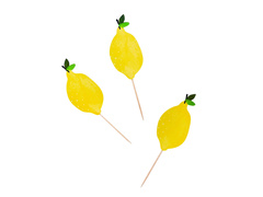 Pikery na babeczki Cytrynki - 12 szt.