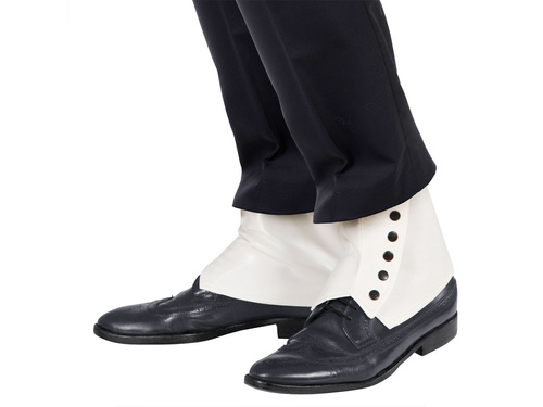 Białe nakładki na buty gentelmana - 1 op.