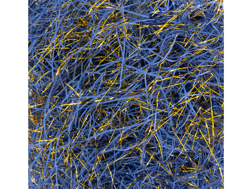 Wypełniacz do prezentów granatowo-złoty - 50 g