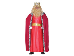 Kostium Król czerwony dla mężczyzny