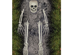 Zestaw dekoracji Zakopany Szkielet na Halloween