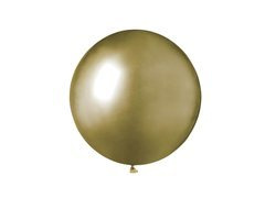 Balon lateksowy - shiny złoty - 48 cm
